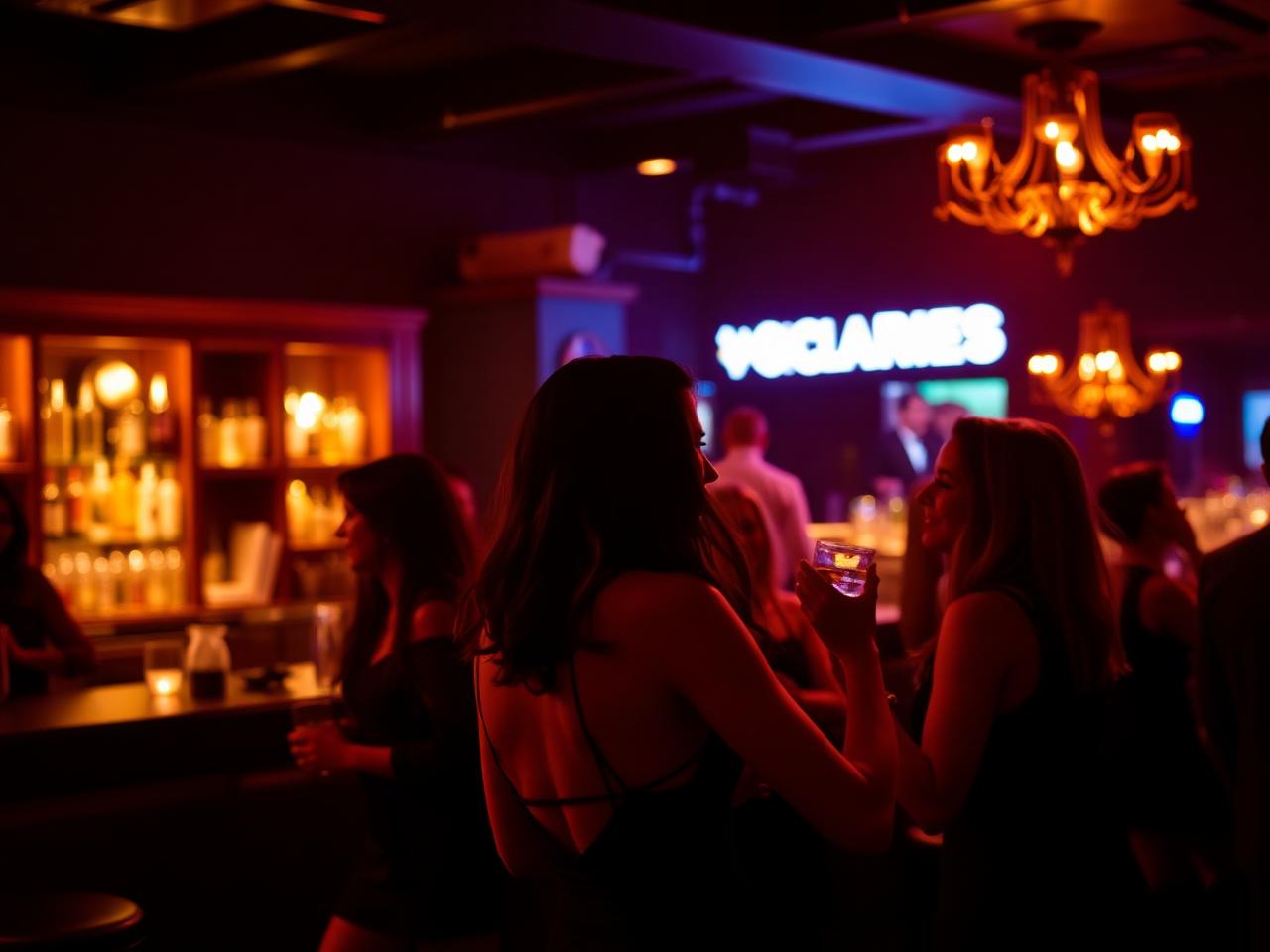 Upscale Dallas lounge